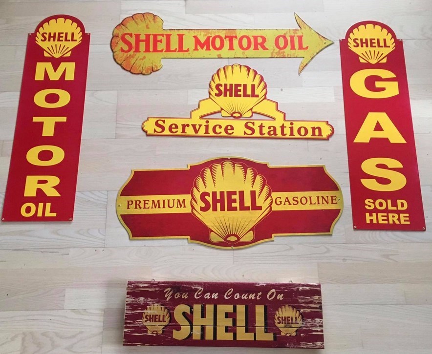 Shell Schilder