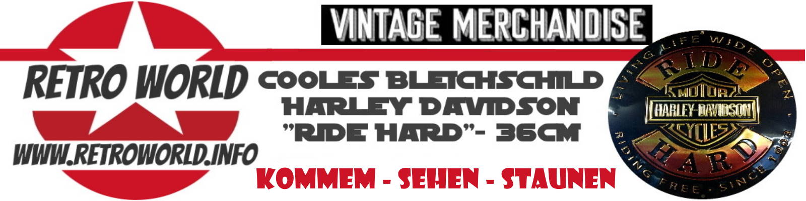 Banner Harley Belichschild 901